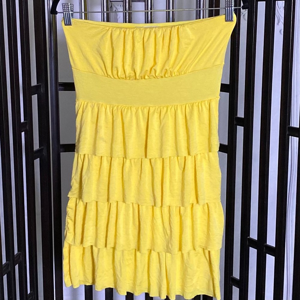 Green Ville Yellow Summer Dress
